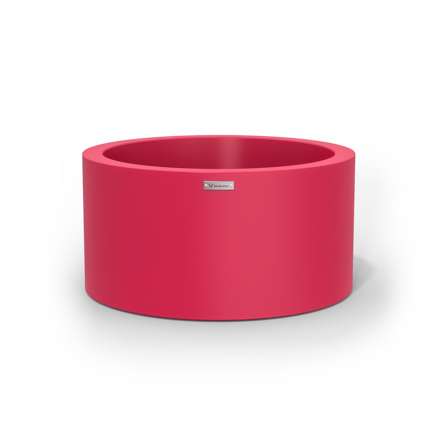 A medium sized pink planter pot made by Modscene. Australian planters.