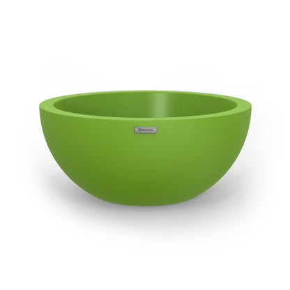 A large planter bowl in green made by Modscene. Australian planters.