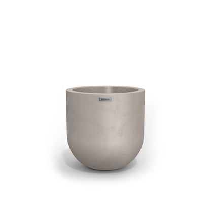 A large egg shaped pot by Modscene. NZ made planters.