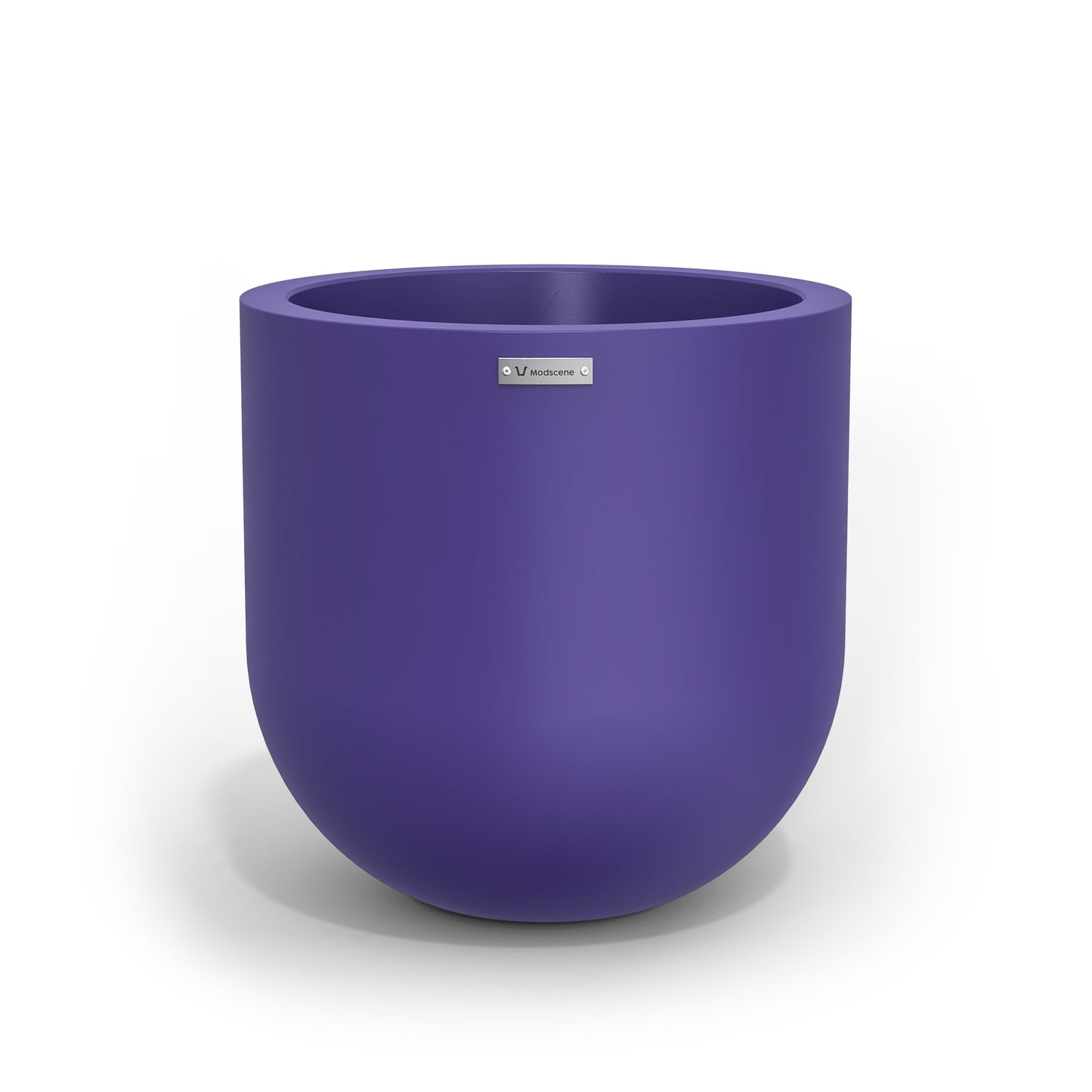 A medium sized purple planter pot made by Modscene. Australian planters.